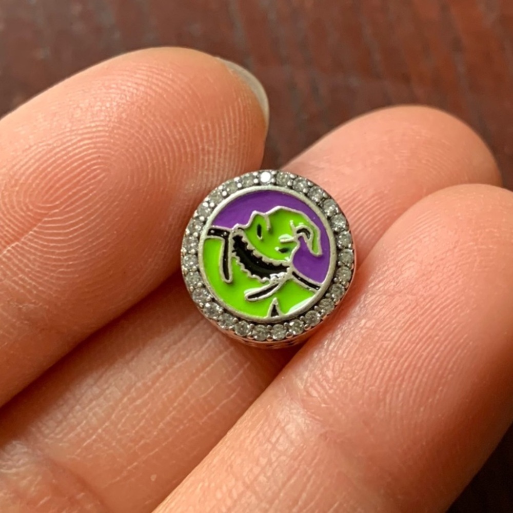 NWOT Disney Nightmare Before Christmas Oogie Boogie Charm Sterling Silver 925